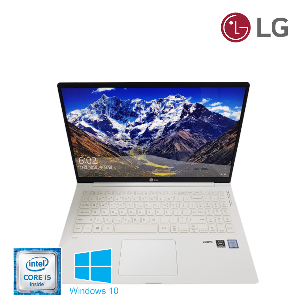 휴대성 좋은 LG 15.6인치 그램 i5 8세대 슬림 노트북 (터치 스크린, IPS 디스플레이, 백라이트 키보드)