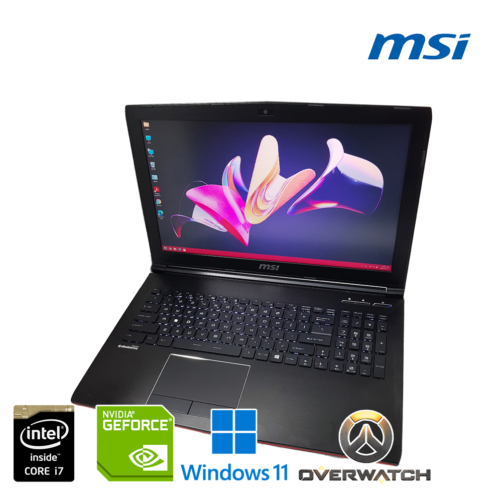 MSI 코브라 i7 지포스 GTX 960 게이밍 Full HD 노트북 (윈도우 11, 램 16G, 용량 1128G 업그레이드!!)