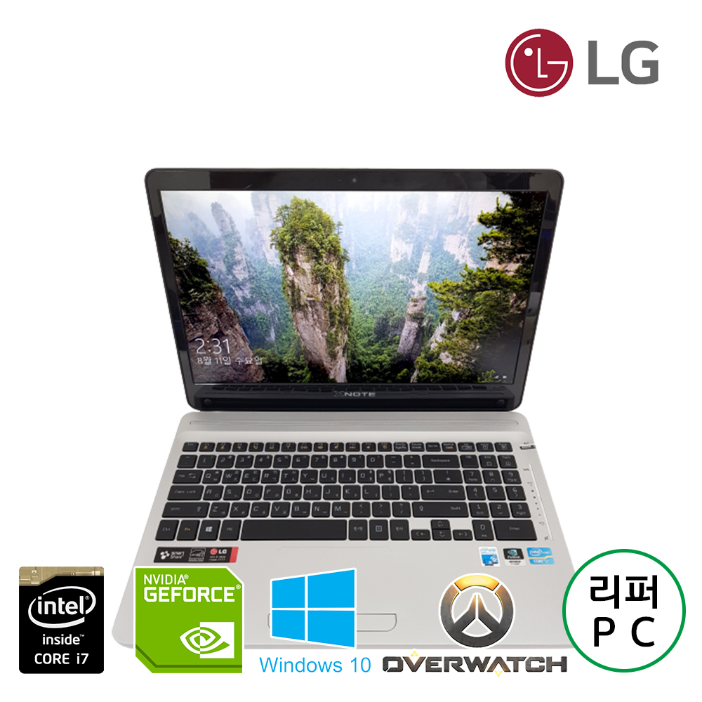 [배터리 새상품] 15.6인치 LG i7 QM 지포스 GT 640 외장 그래픽 노트북 (SSD 480G 업그레이드!!)