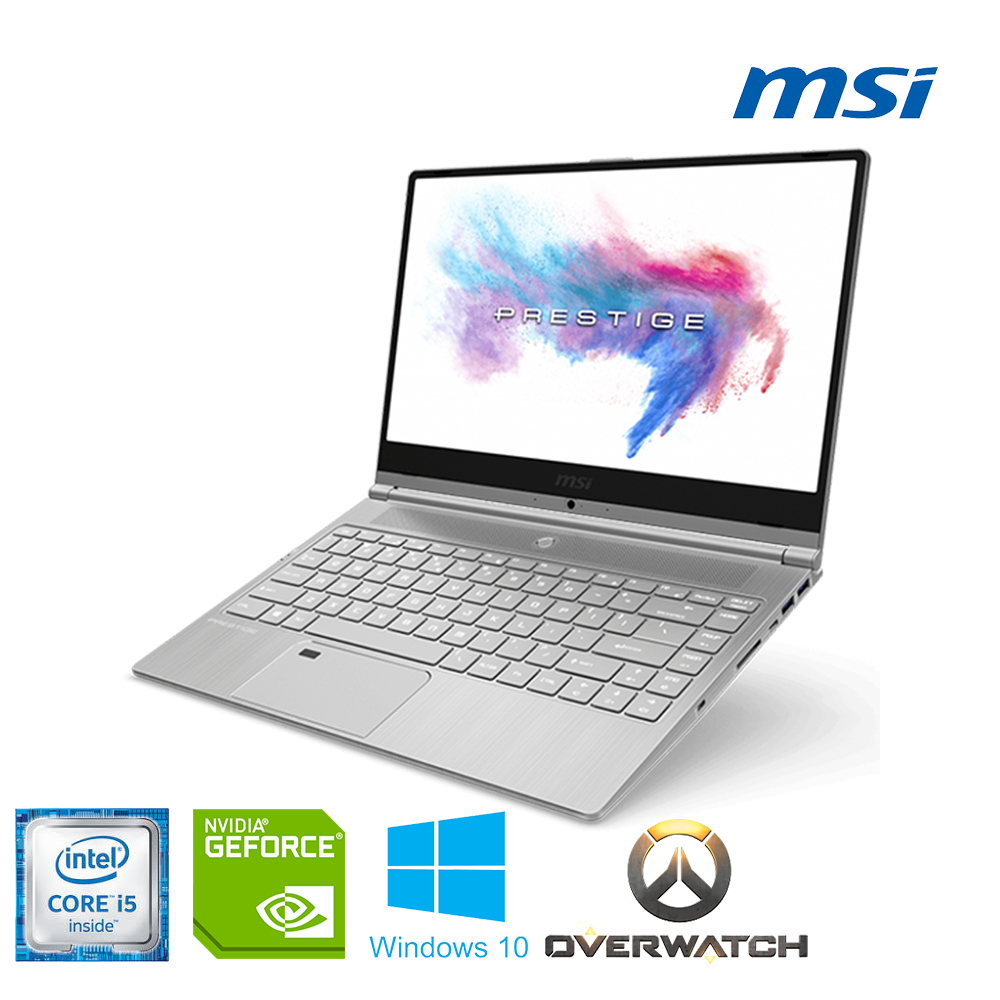 MSI 프레스티지 i5 8세대 지포스 MX150 그래픽 14인치 슬림하고 가벼운 Full HD 노트북 (SSD 256G 업그레이드!!)