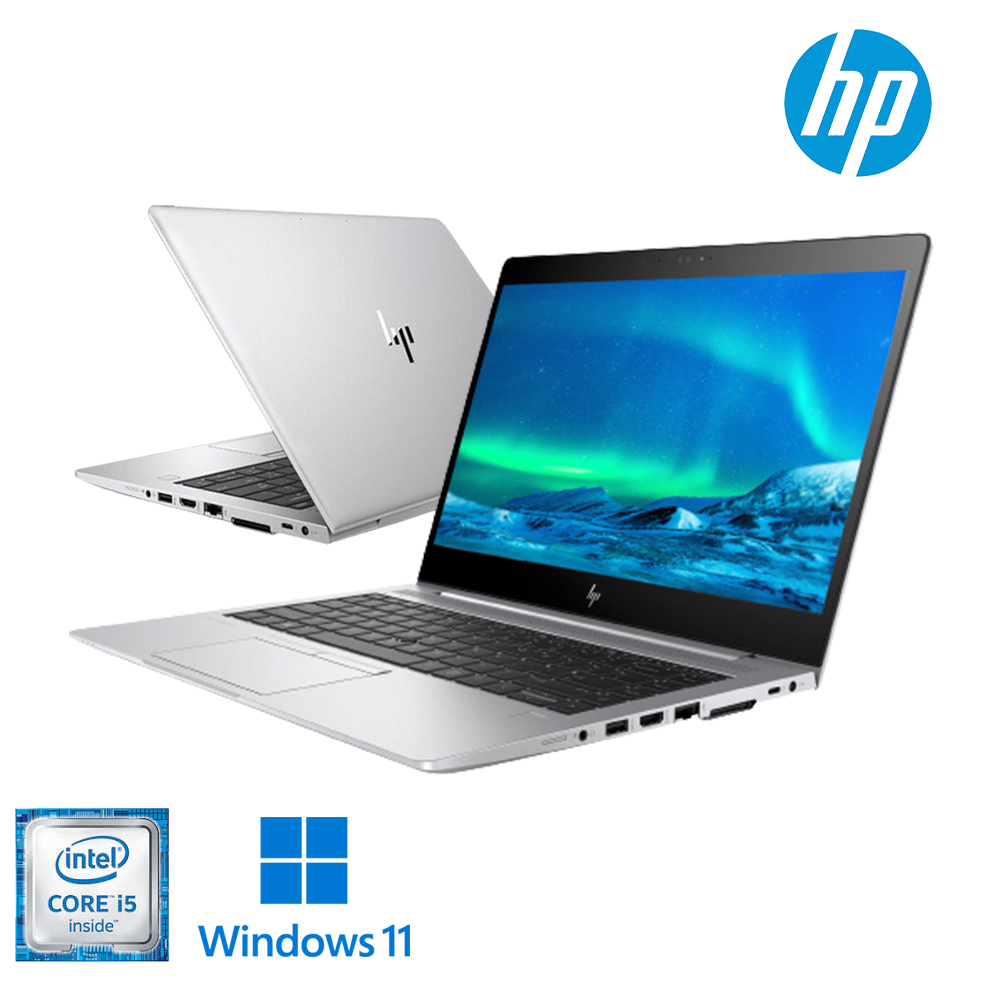 HP 슬림하고 휴대성 좋은 i5 8세대 Full HD 엘리트북 (윈도우 11, 램 16G, SSD 256G 업그레이드!)