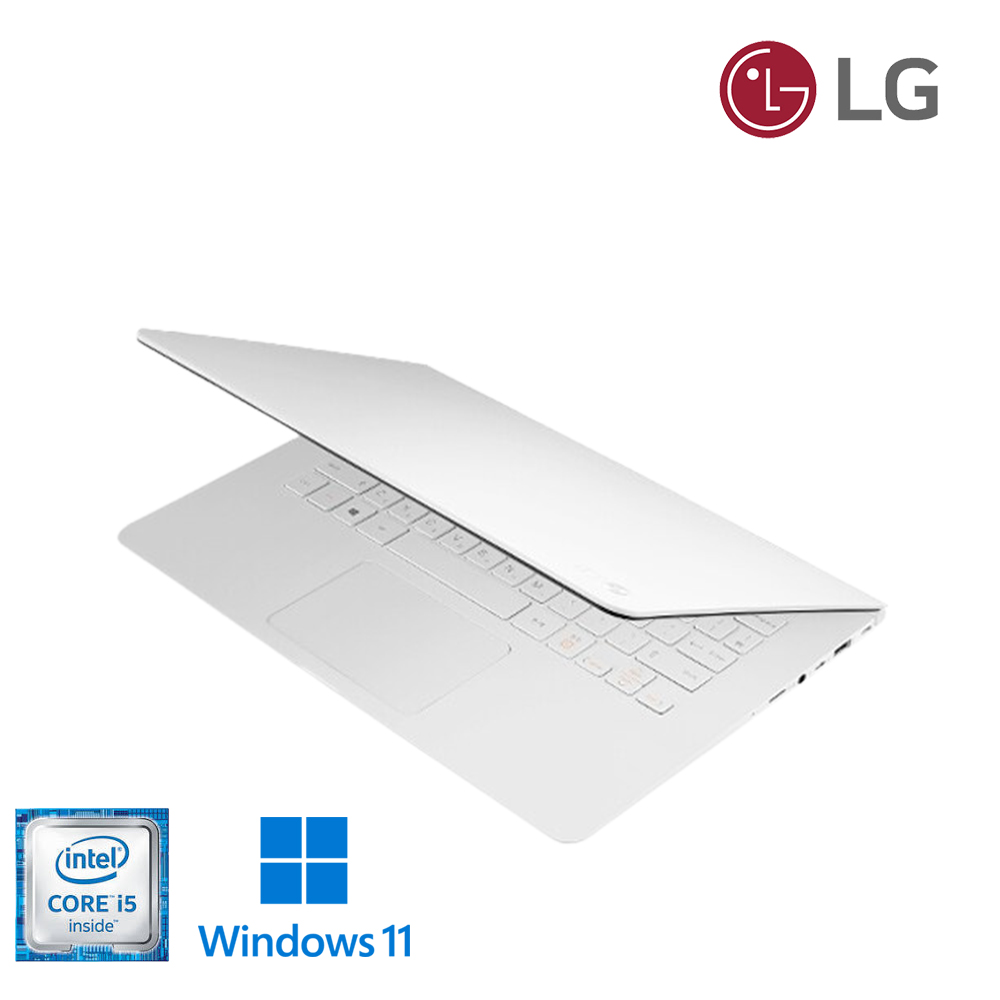 LG그램 화이트 코어 i5 가벼운무게 980g, IPS 패널, Full HD 고화질 해상도 (윈11, 램 8G, SSD 256G 업그레이드)