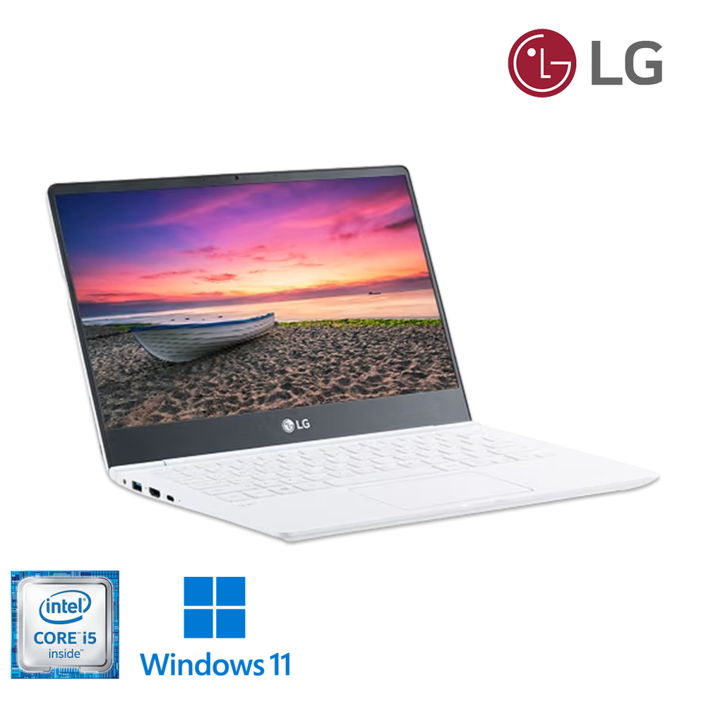 LG 8세대 올뉴그램 화이트 i5 SSD 초슬림 초경량 노트북 (램 16G, NVMe SSD 480G, 윈11 업그레이드)