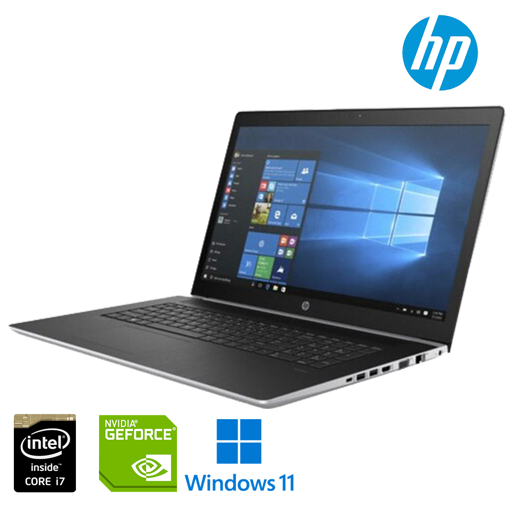 HP 프로북 17.3인치 대화면 i7 NVMe SSD 지포스 930MX Full HD 해상도 노트북 (램 32G, 용량 1256G 업그레이드)