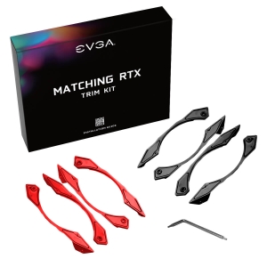 [리퍼비시 AS 불가 / 겉박스훼손새상품 / 가격인하] RedBlack Trim Kit for EVGA 20-Series Dual Fan Cards