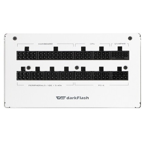 darkFlash UPMOST 1050W 80PLUS GOLD FULL MODULAR ATX3.0 (PCIE5) 화이트